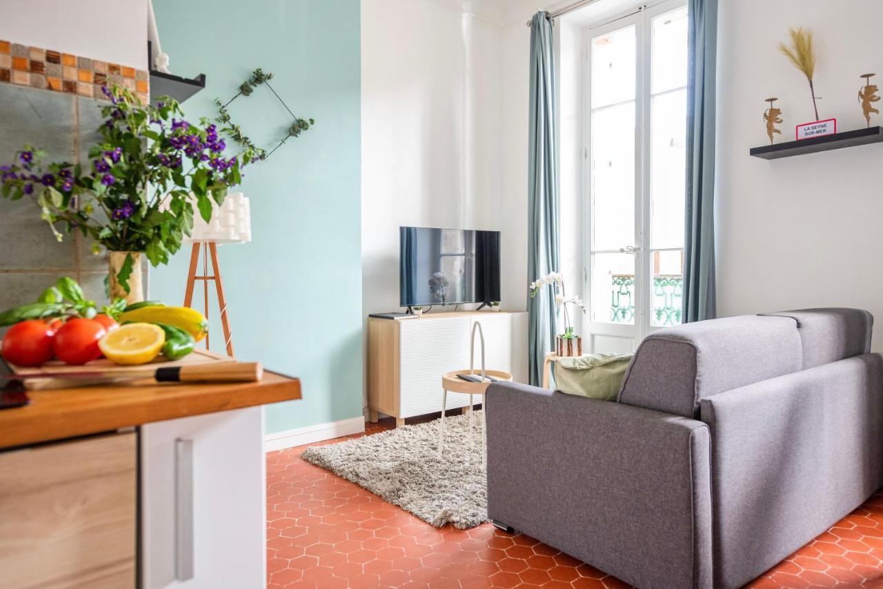 Bao Location - Ideal Pro & Couple - Animaux Acceptes - 5Min A Pied Centre Ville & Port - Commerces - Plages 1,9Km - Parking Gratuit - Wifi Hd La Seyne-sur-Mer Kültér fotó