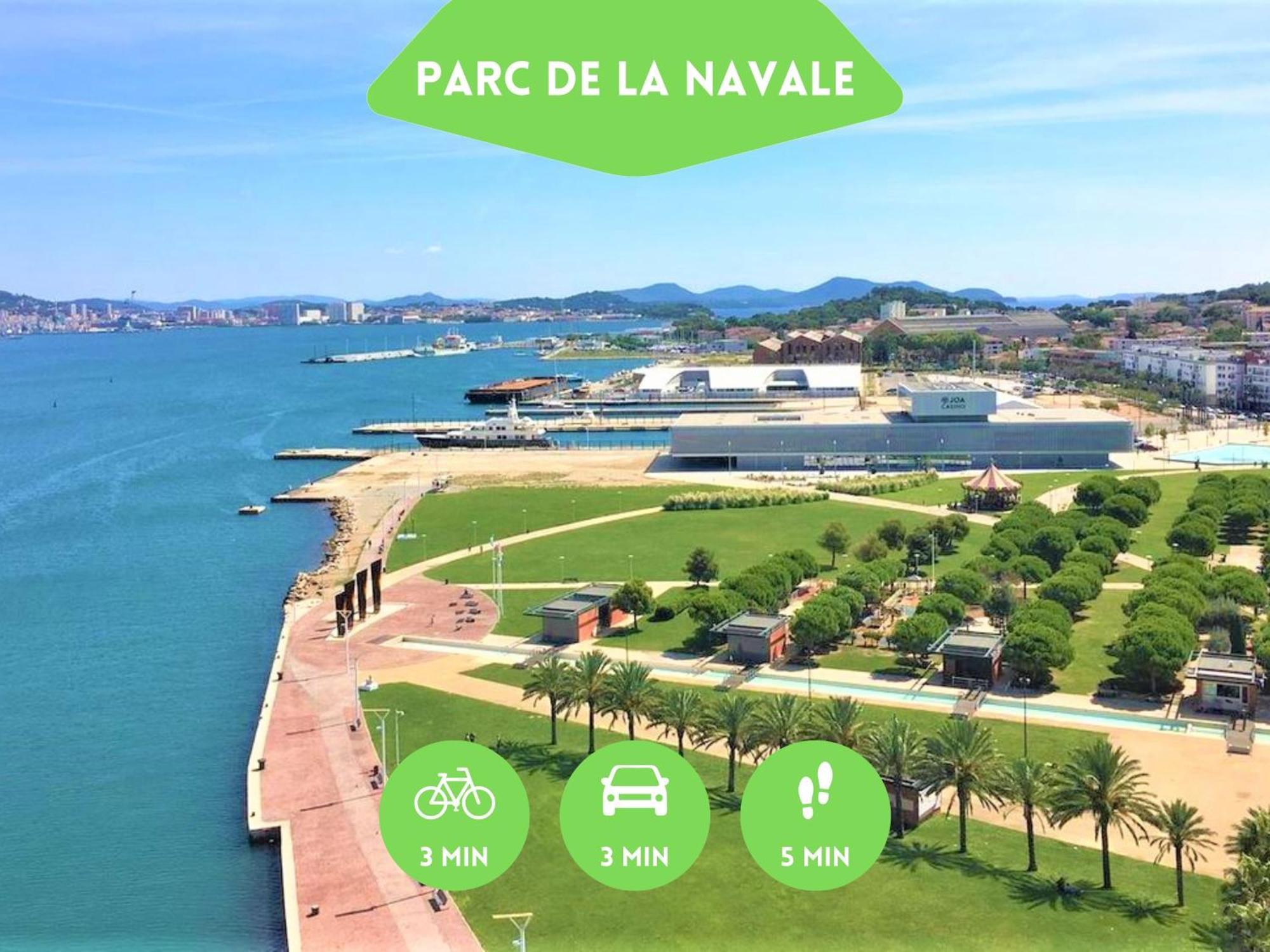 Bao Location - Ideal Pro & Couple - Animaux Acceptes - 5Min A Pied Centre Ville & Port - Commerces - Plages 1,9Km - Parking Gratuit - Wifi Hd La Seyne-sur-Mer Kültér fotó